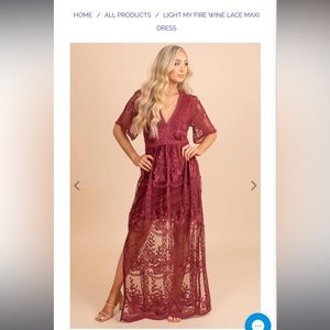 Bella Ella - Light my fire maxi - size Medium